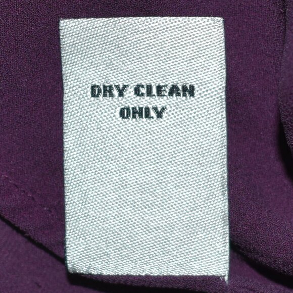 00s Y2K Max Studio Purple 100% Silk w Floral Lace Trim Cami Slip Top Sz Medium - Picture 7 of 7